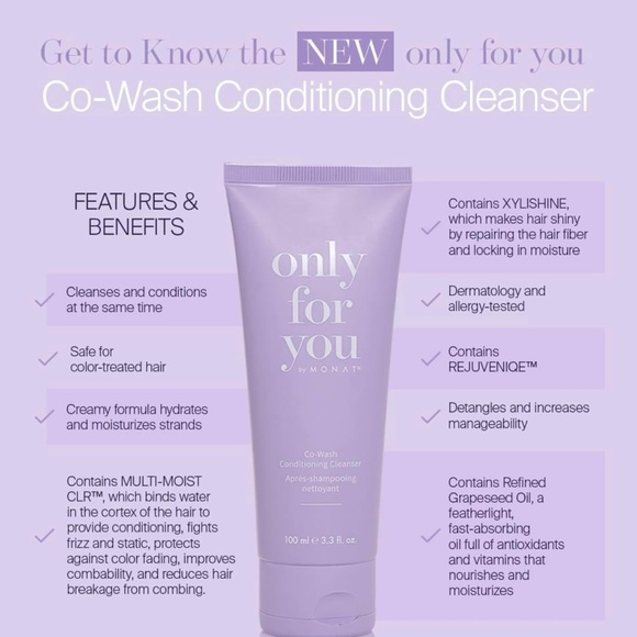 MONAT Co Wash Conditioning Cleanser - Picture 2 of 3